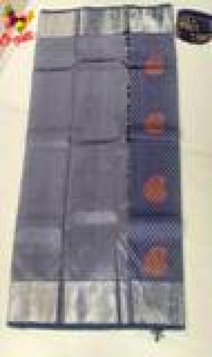 ARNI SILK HALF FINE ZARI SAREE WITH BLOUSE